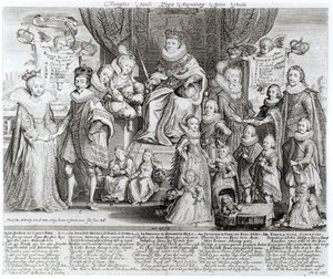 Family Portrait of James I of England